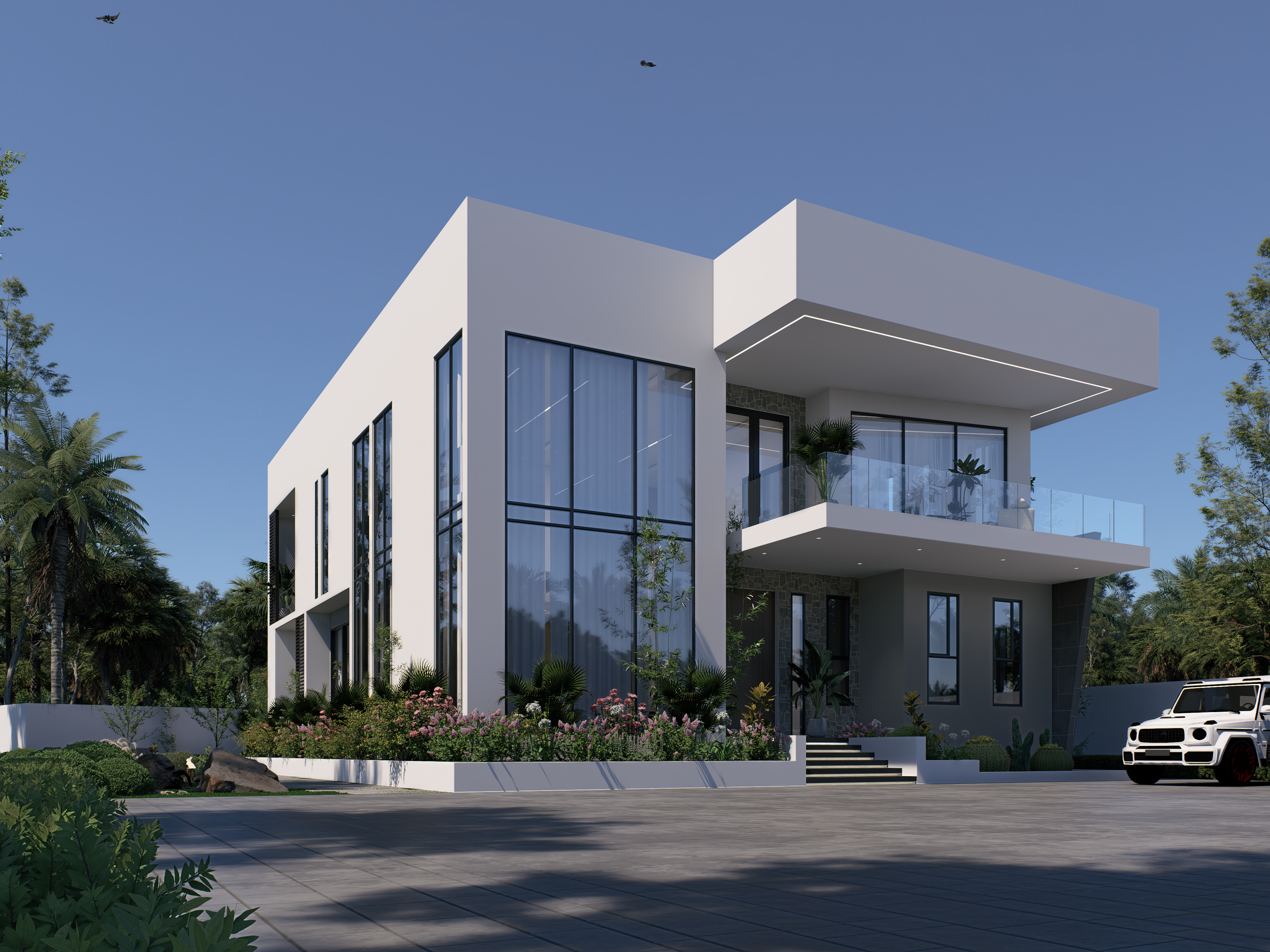 Anambra Villa Garden Perspective
